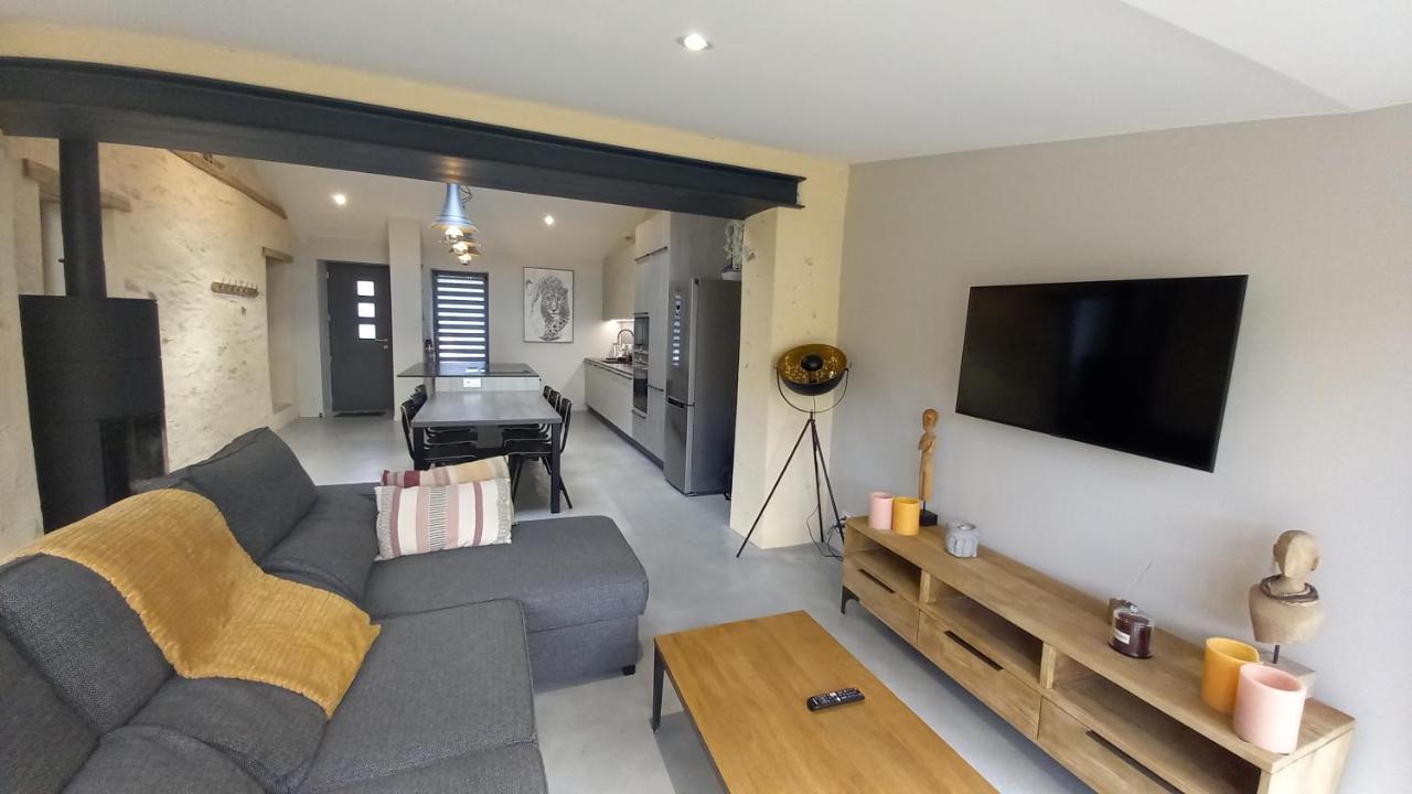 Maison au calme et avec le charme de la pierre, gite  le rêve doré Le Pellerin Exterior foto