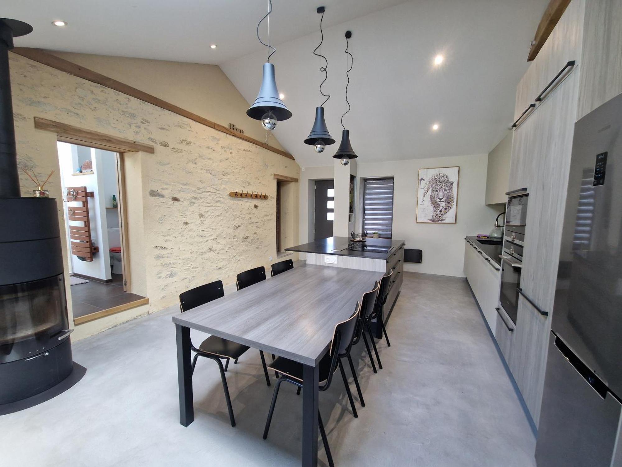 Maison au calme et avec le charme de la pierre, gite  le rêve doré Le Pellerin Exterior foto